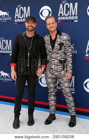 LAS VEGAS - APR 7:  Cody Alan, Trea Smith at the 54th Academy of Country Music Awards at the MGM Grand Garden Arena on April 7, 2019 in Las Vegas, NV