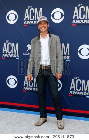 LAS VEGAS - APR 7:  Granger Smith at the 54th Academy of Country Music Awards at the MGM Grand Garden Arena on April 7, 2019 in Las Vegas, NV