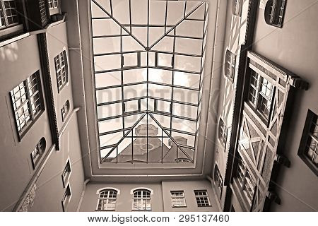 The Courtyard Between Valnu And Maza Smilsu Streets, Old Town, Riga, Latvia
