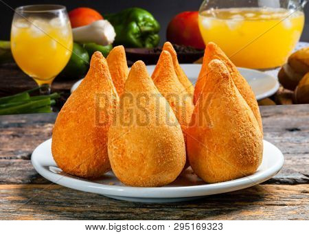 Coxinha of chicken, Brazilian snack