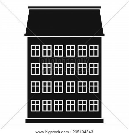 Toen House Icon. Simple Illustration Of Town House Icon For Web