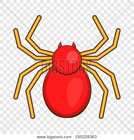 Computer Bug Icon In Cartoon Style Isolated On Background For Any Web Design