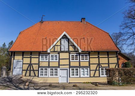 Front Af The Old Water Mill In Rheda-wiedenbruck, Germany