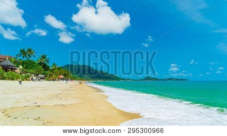 Chaweng beach in Koh Samui Thailand