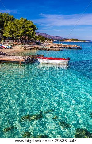 Ksamil -  Butrint National Park, Sarande, Southern Albania, Europe