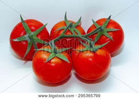 Absheron Tomatoes Grown In Greenhouses In The Month Of April