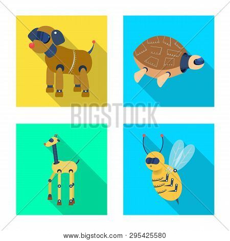 Vector Illustration Of Toy And Science Icon. Set Of Toy And Toy Vector Icon For Stock.