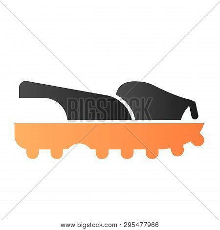 Sport Summer Sandals Flat Icon. Summer Shoes Color Icons In Trendy Flat Style. Footwear Gradient Sty