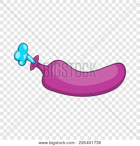 Whoopee Cushion Toy Icon In Cartoon Style Isolated On Background For Any Web Design