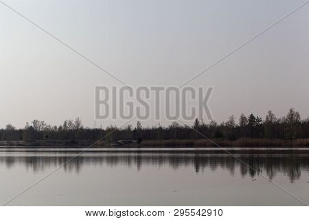 View Of The Ludwigsee In Saxony Anhalt/germany.