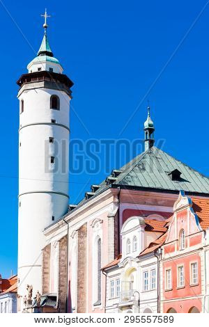 historic architecture Domazlice, Czech Republic