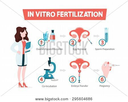 In Vitro Fertilization Concept. Idea Of Infertility