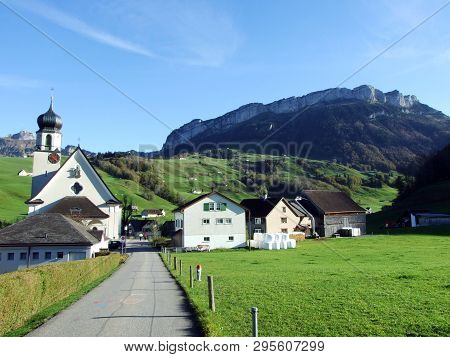 Catholic Parish Church Of St. Martin Or Kirche St. Martin, Schwende - Canton Of Appenzell Innerrhode