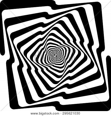 Black Snake Stairs Spyral Infinite Perspective Designer Illustrator Background