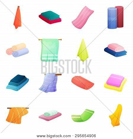 Vector Illustration Of Kitchen And Beach Symbol. Set Of Kitchen And Hygiene Vector Icon For Stock.