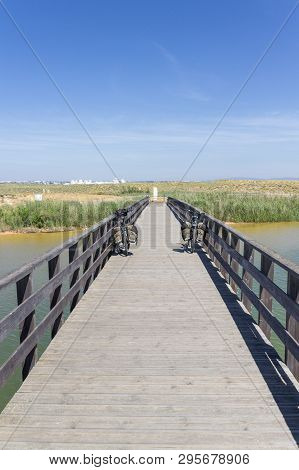 Views Near Dos Salgados Beach In Algarve (portugal)