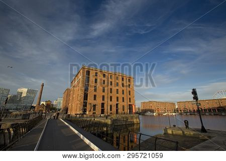 Liverpool, Merseyside, Uk, 11th June 2014, A Daytime View Of Albert Dock In The Cultural Quarter Of 
