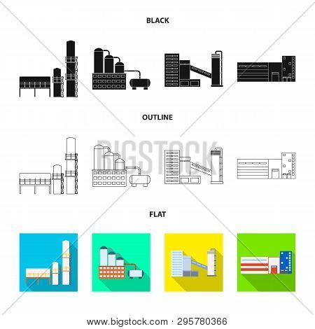 Isolated Object Of Production And Structure Icon. Set Of Production And Technology Vector Icon For S