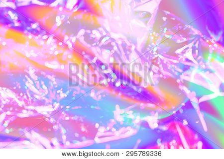 Vaporwave Style Texture Background: Neon Pink Funky Paint Texture.