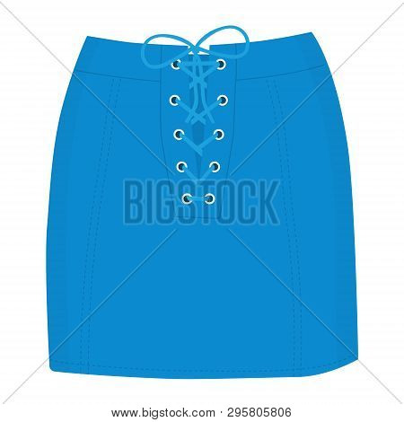 Skirt Template, Design Fashion Woman Illustration - Women Skirt