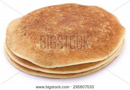 Pancake Locally Named As Chitoi Pitha In Bangladesh Over White Background