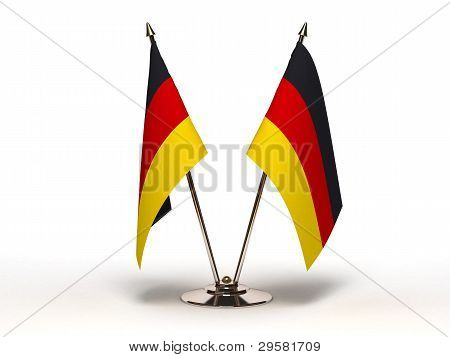 Miniature Flag Tyskland (isoleret)