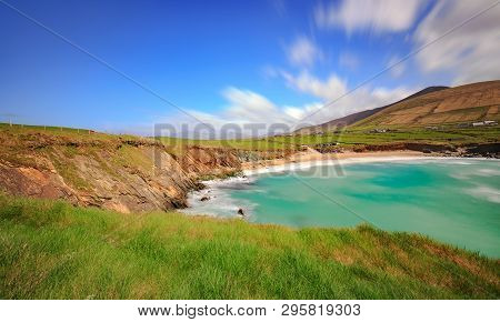 A Long Time Exposure Of One Of The Many Hidden Beaches Of Ireland.