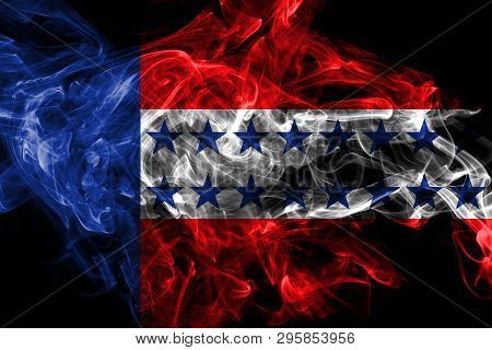 Tuamotu Archipelago Smoke Flag, Groups Of Islands In French Polynesian