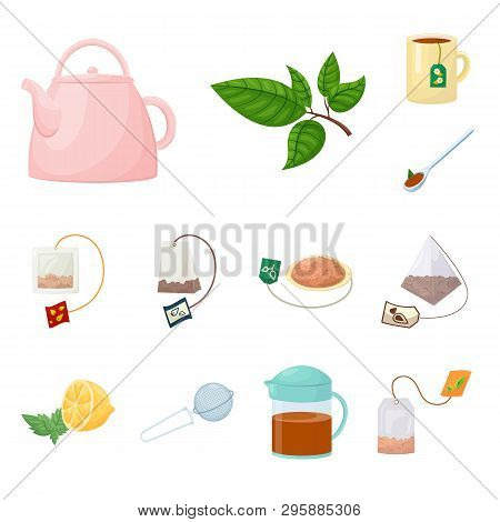 Vector Illustration Of Food And Natural  Logo. Collection Of Food And Black  Stock Vector Illustrati