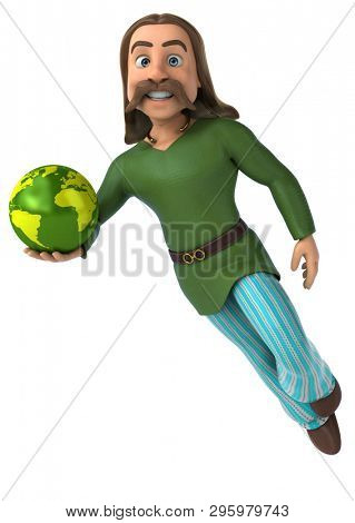 Fun Gaul - 3D Illustration