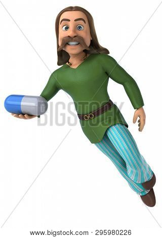 Fun Gaul - 3D Illustration