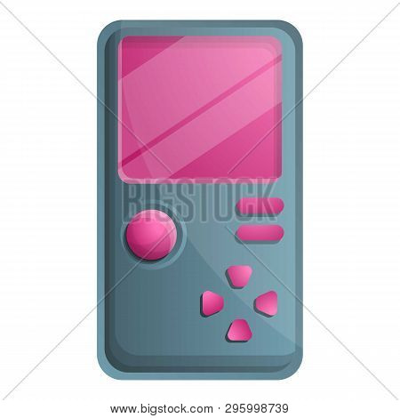 Video Game Portable Device Icon. Cartoon Of Video Game Portable Device Vector Icon For Web Design Is