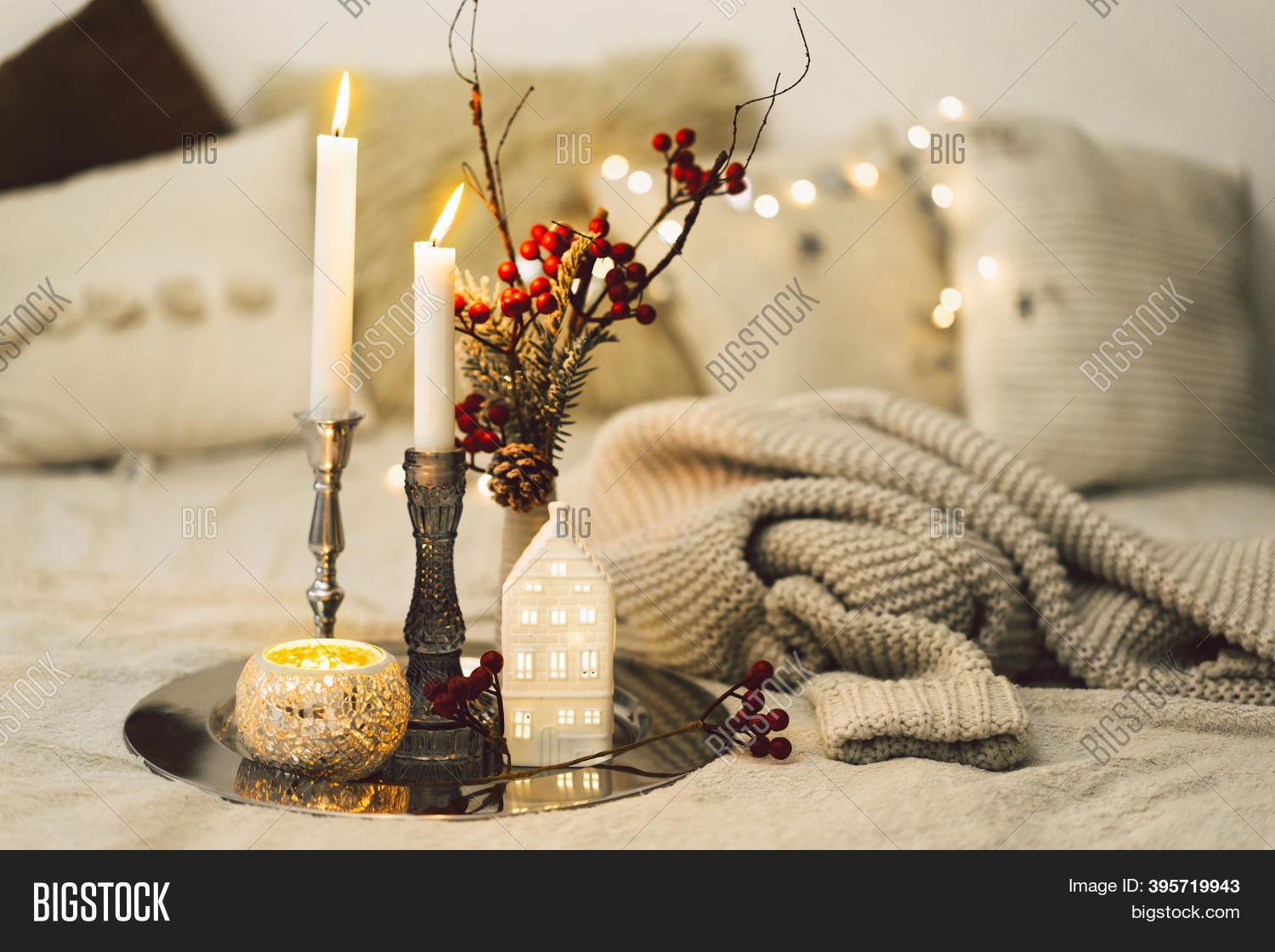 Burning Candles Living Image & Photo (Free Trial) Bigstock