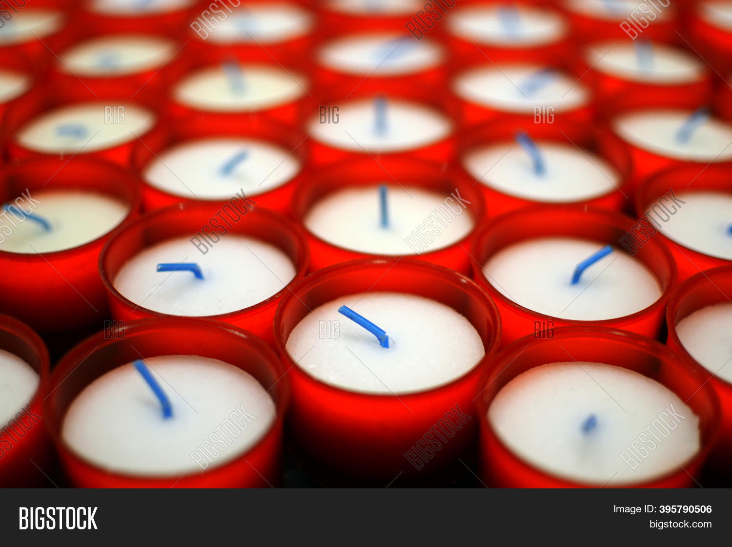 Red Votive Candles Image & Photo (Free Trial) Bigstock