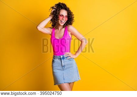 Portrait Of Her She Nice-looking Attractive Pretty Lovely Confident Stunning Gorgeous Cheerful Cheer