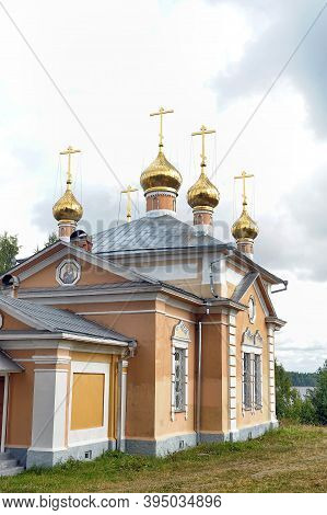 Russia, Karelia 10,08,2013 Vazheozersky Spaso-preobrazhensky Monastery - A Male Monastery Of The Rus