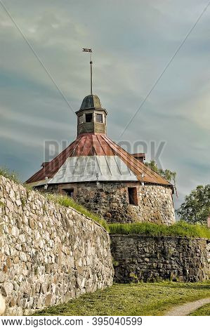 Priozersk. Russia 20.08.2016  Korela Fortress In Priozersk Town (russia)