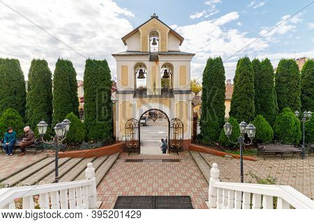 Drohobych, Ukraine - October 23, 2020: Monastery Of Saints Peter And Paul