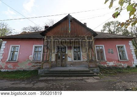 Drohobych, Ukraine - October 23, 2020: Old Salt Factory Salt Mine