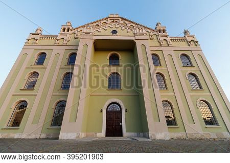 Drohobych, Ukraine - October 23, 2020: The Choral Synagogue Is A Sacred Place For The Jews