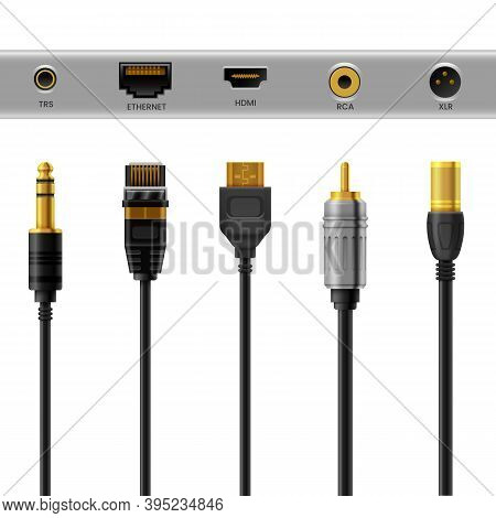Set Of Usb Charger, Phone Connector Wires
