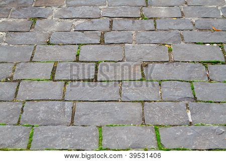 รูปแบบถนน cobblestone