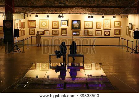 ISTANBUL-říjen 20: Islámské umění Galerie