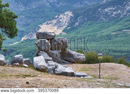 Ancient Lycian City Of Arykanda.
