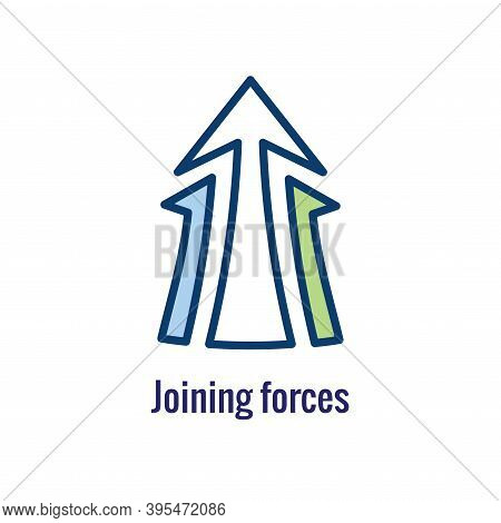 Companies Merging Together, One Buying Out The Other & Icon Set Banner