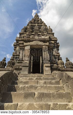 Entrance Portico To One Of The Shrines Of The Prambanan Ancient Hindu Temple Complex, Rara Jonggrang