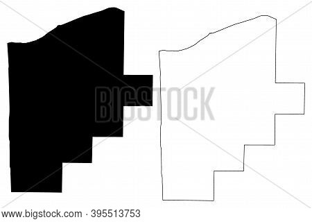 Lorain County, Ohio State (u.s. County, United States Of America, Usa, U.s., Us) Map Vector Illustra