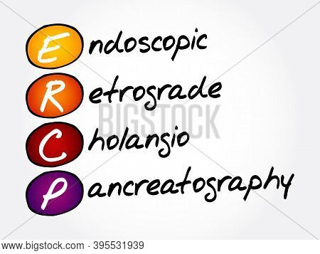 Ercp - Endoscopic Retrograde Cholangiopancreatography Acronym, Concept Background