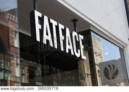 The Fatface Clothing Store Sign In Oxford In The Uk, Taken On The 15th Of September 2020