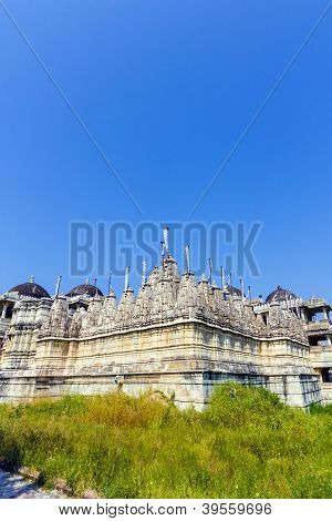 Jain tempel i Ranakpur, Indien
